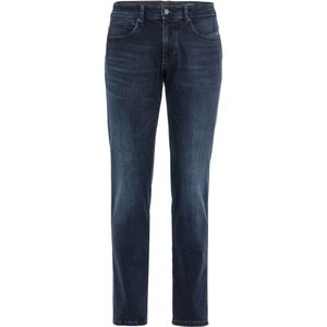 Camel Active, Jeans, Heren, Blauw, W34 L36, Katoen, Slim-fit Jeans