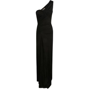 Saint Laurent, Kleedjes, Dames, Zwart, S, Zwarte jurken voor vrouwen