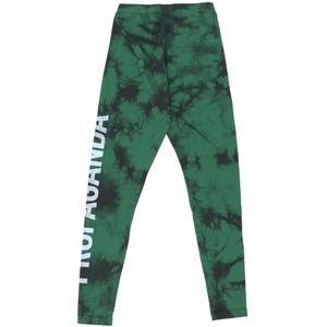 Propaganda, Broeken, Dames, Groen, M, Polyester, Groene Tie Dye Dameslegging