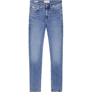 Calvin Klein, Jeans, Heren, Blauw, W31, Katoen, Blauwe Slim Fit Jeans