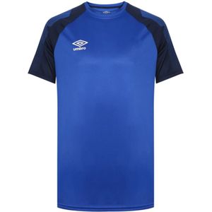 Umbro, Tops, Heren, Blauw, 4Xl, Polyester, Polyester Teamwear T-shirt