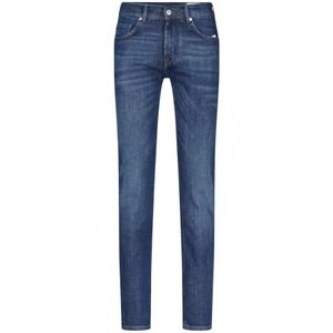 Baldessarini, Jeans, Heren, Blauw, W35 L34, Katoen, Slim-fit Jeans
