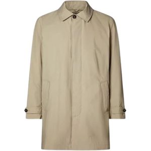 Save The Duck, Mantels, Heren, Beige, S, Beige Rhys Trench Coat