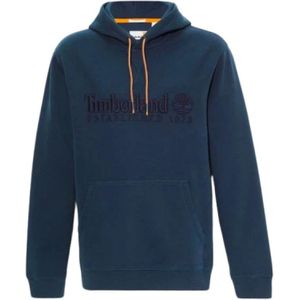 Timberland, Sweatshirts & Hoodies, Heren, Blauw, M, Sweatshirts