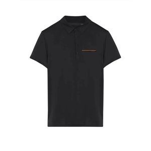 Rrd, Tops, Heren, Zwart, L, Zwarte Polo T-shirt voor Heren - Stijlvol en Comfortabel