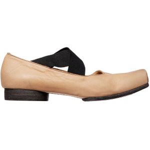 UMA Wang, Schoenen, Dames, Beige, 39 EU, Leren Ballerina Schoenen