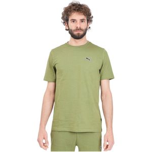 Puma, T-Shirts Groen, Heren, Maat:L