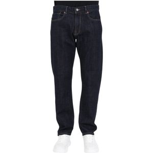 Selected Homme, Jeans, Heren, Blauw, W34, Denim, Heren Jeans Blauw Denim