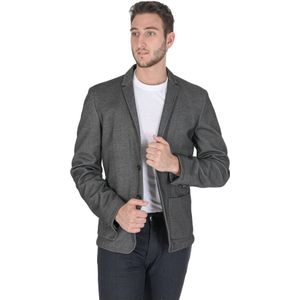 Calvin Klein, Grijze Blazer van Calvin Klein Grijs, Heren, Maat:M