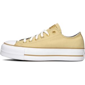 Converse, Schoenen, Dames, Geel, 35 EU, Gele Hoge Sneakers Chuck Taylor All Star Lift Platform