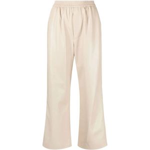 Nanushka, Taupe Broek voor Vrouwen Beige, Dames, Maat:S