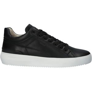 Blackstone, Schoenen, Heren, Zwart, 45 EU, Leer, Alister Sneaker - Zwart - Mid