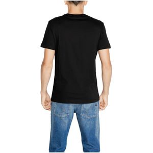 Antony Morato, Tops, Heren, Zwart, XL, Katoen, Katoenen T-shirt en Polo Collectie