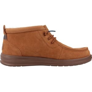 Hey Dude, Schoenen, Heren, Bruin, 41 EU, Warmte Lace-up Laarzen