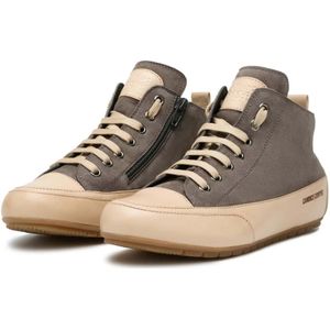 Candice Cooper, Schoenen, Dames, Grijs, 42 EU, Leather and suede sneakers MID