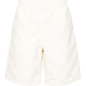 Daily Paper, Casual Shorts Beige, Heren, Maat:L