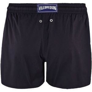 Vilebrequin, Badkleding, Heren, Zwart, 3Xl, Polyester, Heren Stretch Zwemshorts