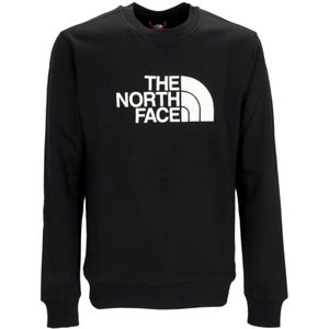 The North Face, Sweatshirts & Hoodies, Heren, Zwart, S, Zwart/Wit Drew Peak Crewneck Sweatshirt