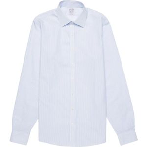 Brooks Brothers, Overhemden, Heren, Blauw, XS, Katoen, Shirts