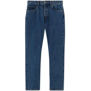 Palm Angels, Jeans, Heren, Blauw, W34, Blauwe 5-Pocket Jeans