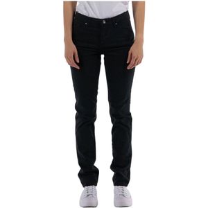 Armani Exchange, Jeans, Dames, Zwart, W29, Katoen, Zwarte Slim Fit Jeans