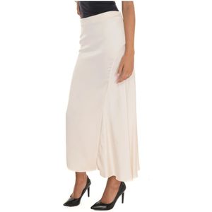 Max Mara Weekend, Rokken, Dames, Beige, M, Elegant A-Line Skirt