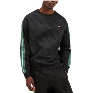 Ellesse, Sweatshirts & Hoodies, Heren, Zwart, XL, Essentiële Italië Sweatshirt