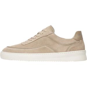 Filling Pieces, Schoenen, Heren, Beige, 41 EU, Suède, Luxe Beige Suède Sneakers