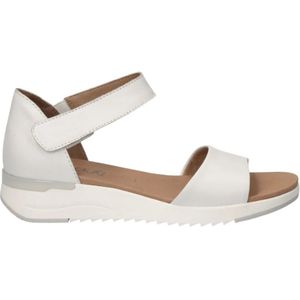 Caprice, white casual open sandals Wit, Dames, Maat:41 EU