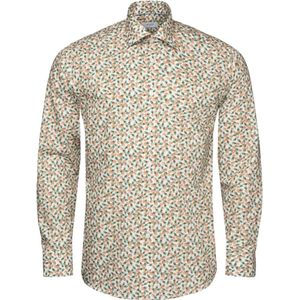 Eton, Slim Fit Ananas Print Overhemd Veelkleurig, Heren, Maat:M