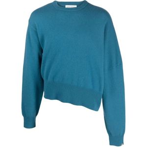 Extreme Cashmere, Truien, Dames, Blauw, ONE Size, N.288 DIA 154 Pullover Sweater