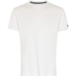 Rrd, Tops, Heren, Wit, XL, Polyester, Ademend Wit Shirty Macro T-Shirt