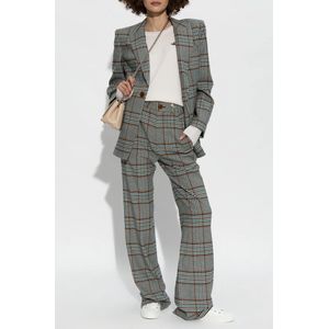 Vivienne Westwood, Broeken, Dames, Grijs, S, Geruite broek