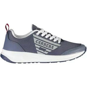 Carrera, Schoenen, Heren, Grijs, 41 EU, Polyester, Grijze Polyester Sneaker voor Heren