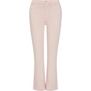 Marella, Monochrome Genova Bootcut Jeans in Roze Roze, Dames, Maat:M