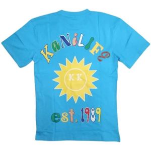 Karl Kani, Tops, Heren, Blauw, L, T-Shirts