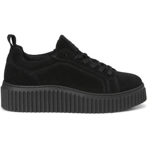 Marc O'Polo, Schoenen, Dames, Zwart, 38 EU, Leer, Platform sneaker