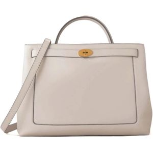 Mulberry, Tassen, Dames, Wit, ONE Size, Zijden Kalfsleren Tas