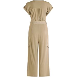 Betty Barclay, Jumpsuits & Playsuits, Dames, Groen, XL, Leer, Tropische Jumpsuit met Zakken