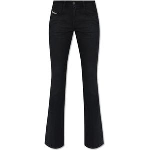 Diesel, Jeans, Dames, Zwart, W29 L32, 1969 D-Ebbey L.30 bootcut jeans