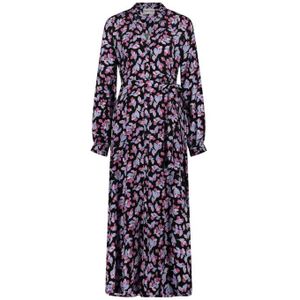 Fabienne Chapot, Luchtige Maxi Jurk met Ballonmouwen Veelkleurig, Dames, Maat:XL