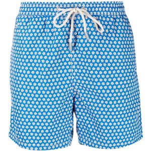 Saint Barth, Badkleding, Heren, Blauw, L, Ashly Boxer Mare Zwemshorts