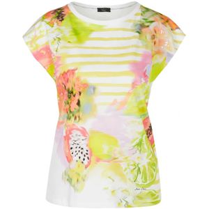 Marc Cain, Stijlvolle Shirts en Tops Veelkleurig, Dames, Maat:L