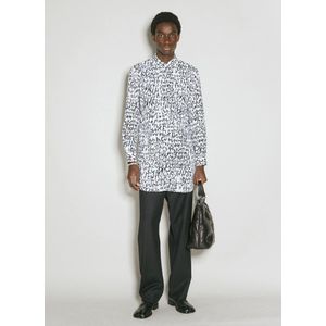 Comme des Garçons, Overhemden, Heren, Wit, M, Polyester, Shirts