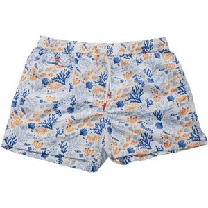 Kiton, Badkleding, Heren, Veelkleurig, L, Polyester, Korte Polyester Strand Boxer Zwemkleding