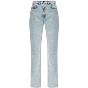 The Mannei, Jeans, Dames, Blauw, M, Katoen, Inari jeans