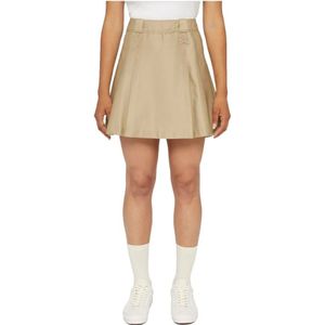 Dickies, Rokken, Dames, Beige, L, Elizaville Rok