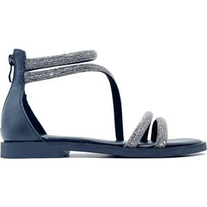 Les Tropeziennes, Zwarte Sandalen Costa Model Ss 24 Zwart, Dames, Maat:38 EU