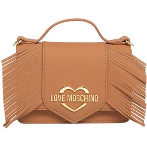 Love Moschino, Tassen, Dames, Bruin, ONE Size, Mini bag