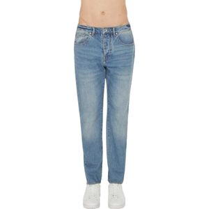 Armani Exchange, Jeans, Heren, Blauw, W34, Katoen, Blauwe Tapered Fit Jeans Aw 23